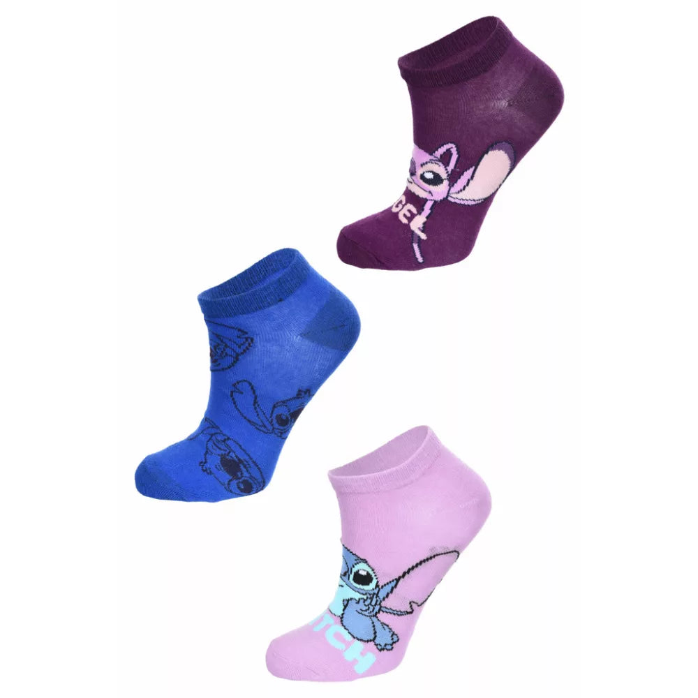 Chaussettes invisibles pour femmes Stitch 36/38