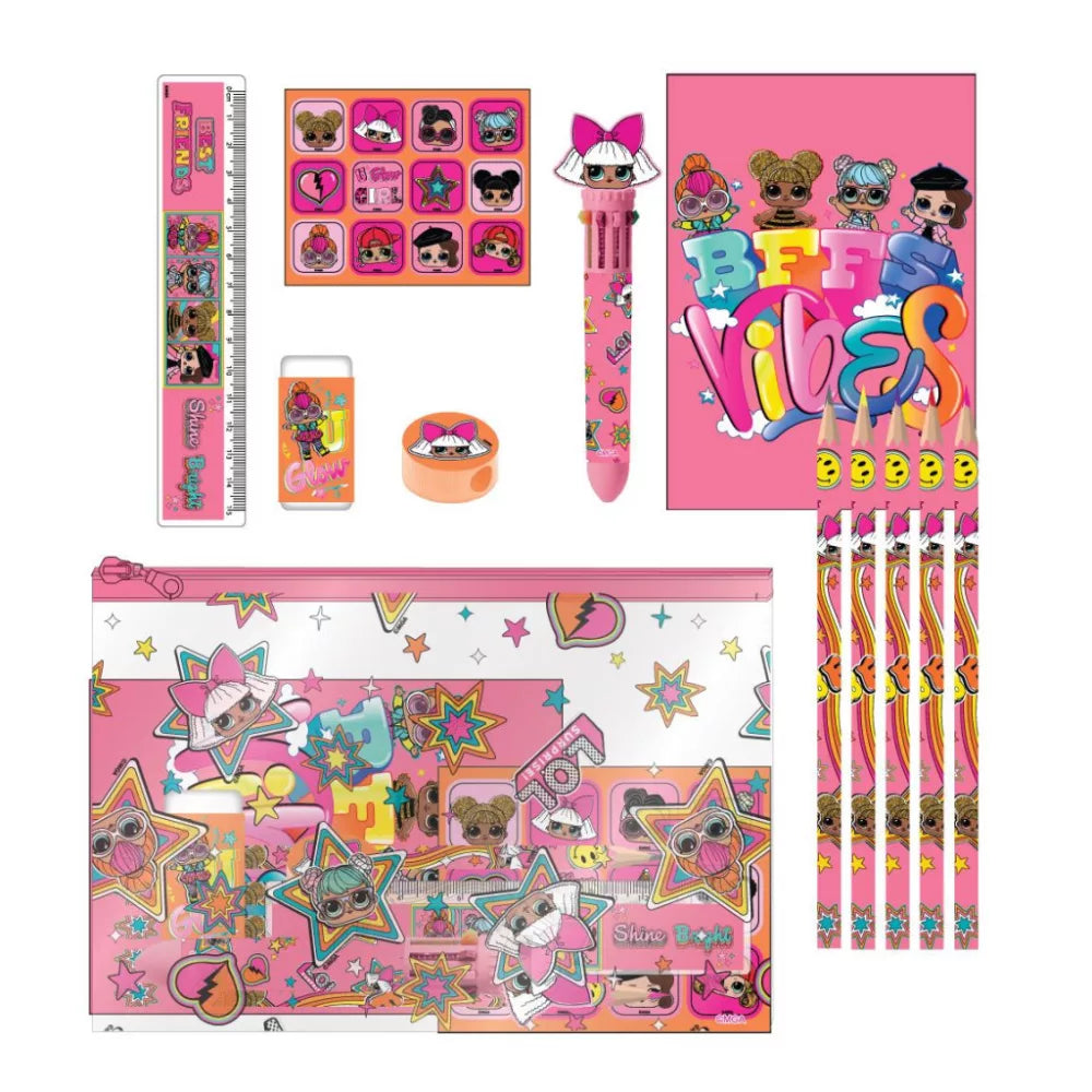 Coffret de papeterie LOL Surprise