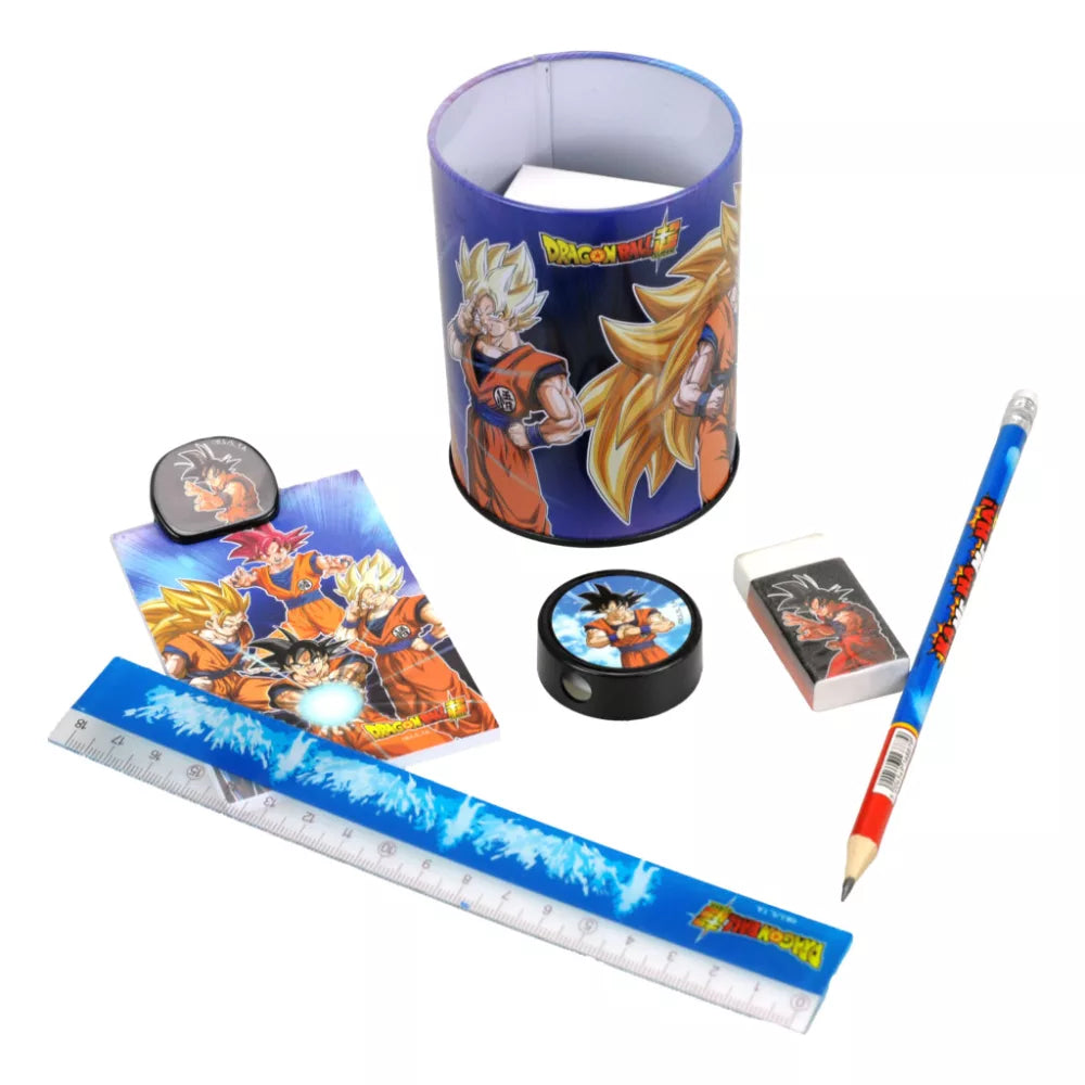 Ensemble de papeterie Dragon Ball 7 pièces