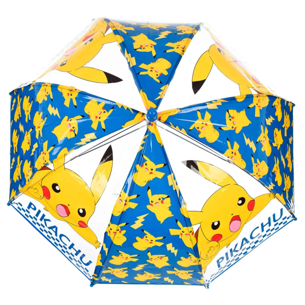 Parapluie transparent enfant Pokémon Ø72 cm