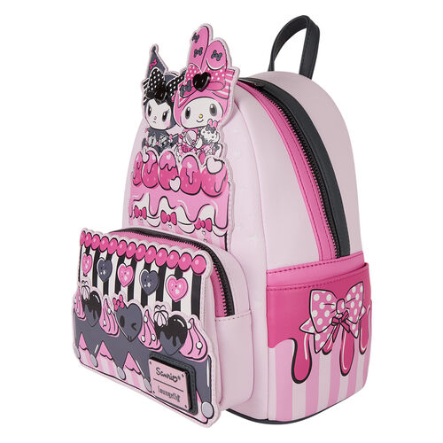 Sac à dos Loungefly My Melody et Kuromi Sanrio 26 cm
