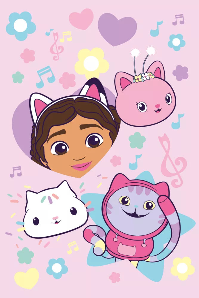 Plaid polaire 100x150cm Gabby