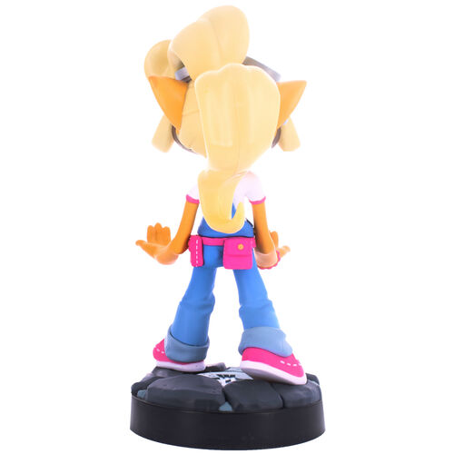 Figurine Cable Guy support Coco Crash Bandicoot 21cm