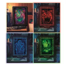 Puzzle Stranger Things 520 pièces avec cadre LED Clementoni