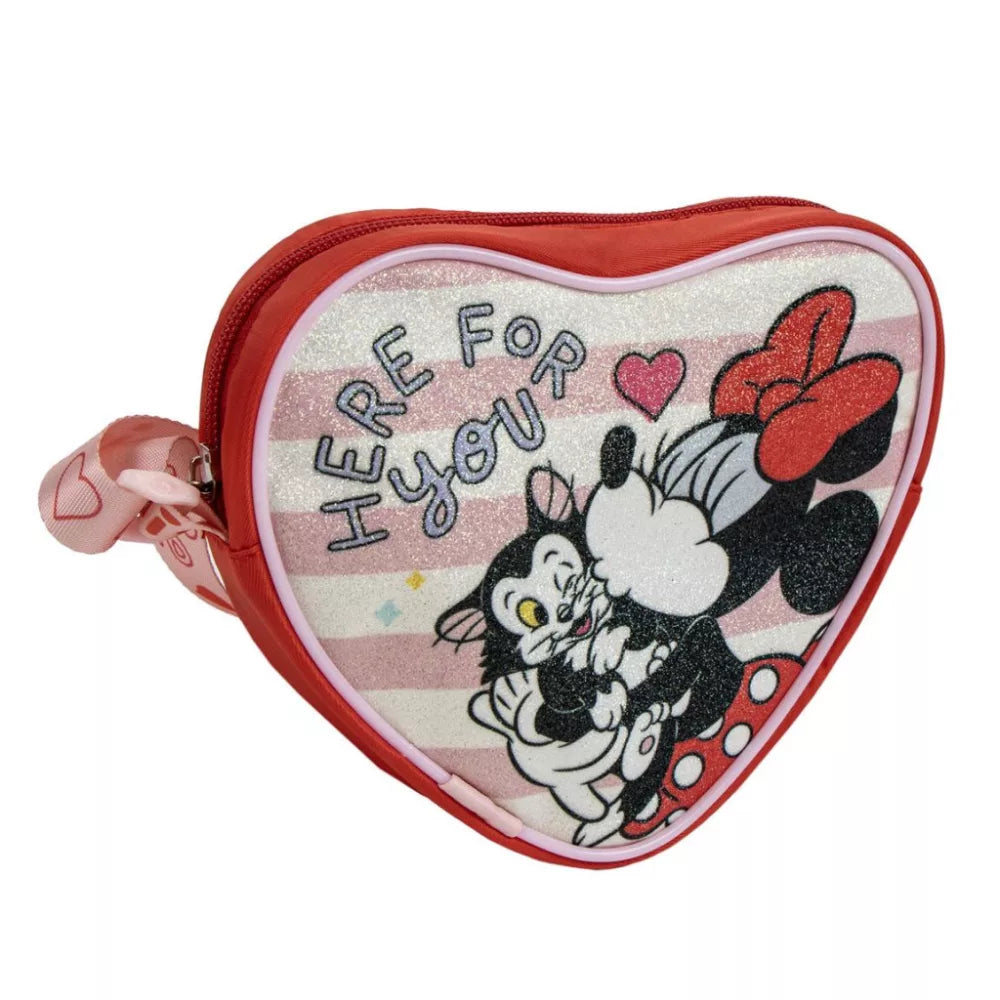 Sacoche à bandoulière pailletée Minnie