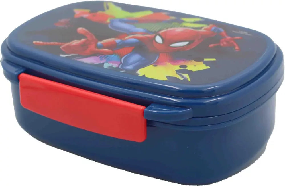 Coffret à sandwich Spiderman + ensemble de couverts