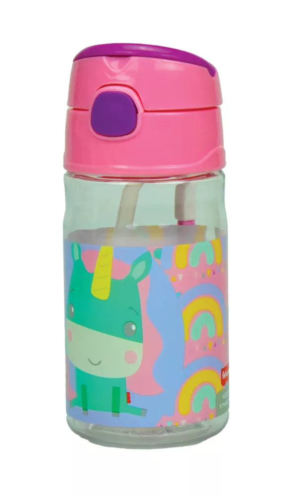 Gourde en plastique avec paille Fisher Price 350ml