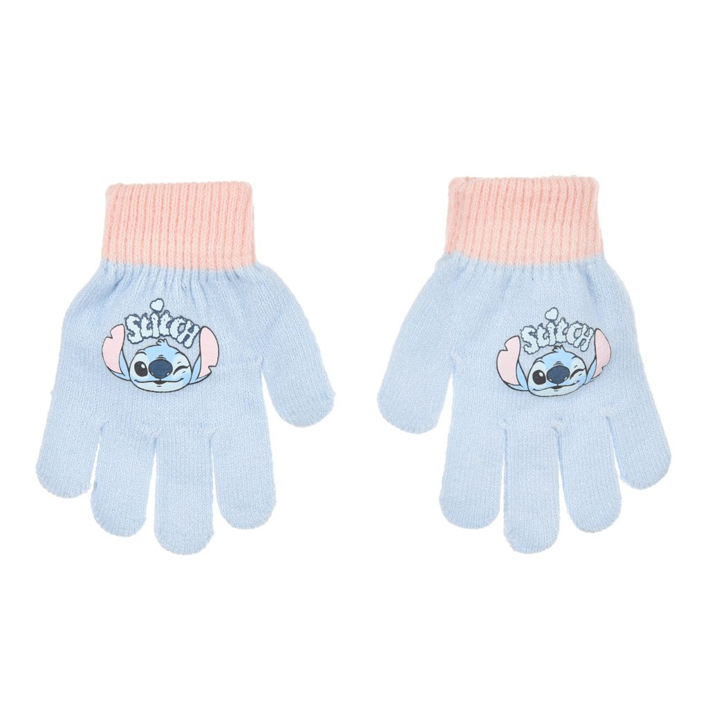 Gants bleus pour enfants Disney Lilo et Stitch