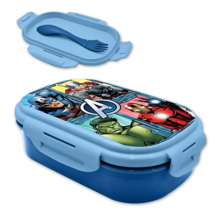 Coffret à sandwich + couverts Avengers
