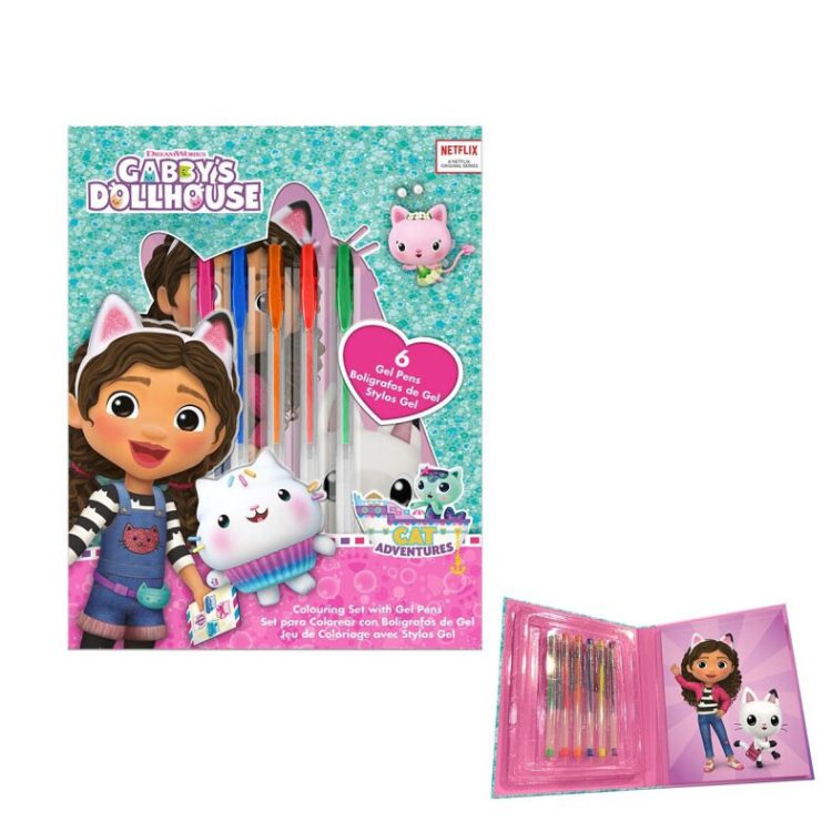 Ensemble de carnets et stylos gel Gabby