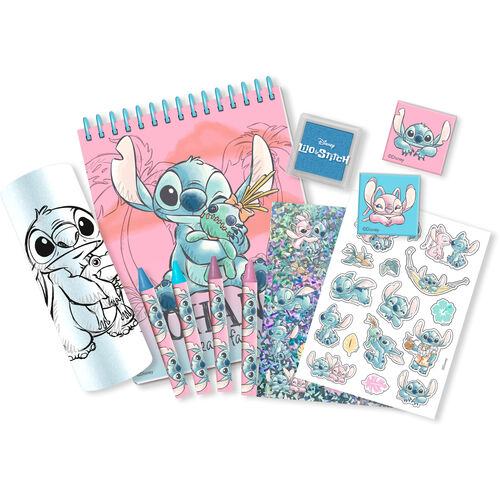 Ensemble de papeterie Stitch Disney modèle 3D