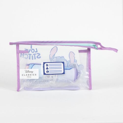 Kit trousse de toilette Stitch et Angel