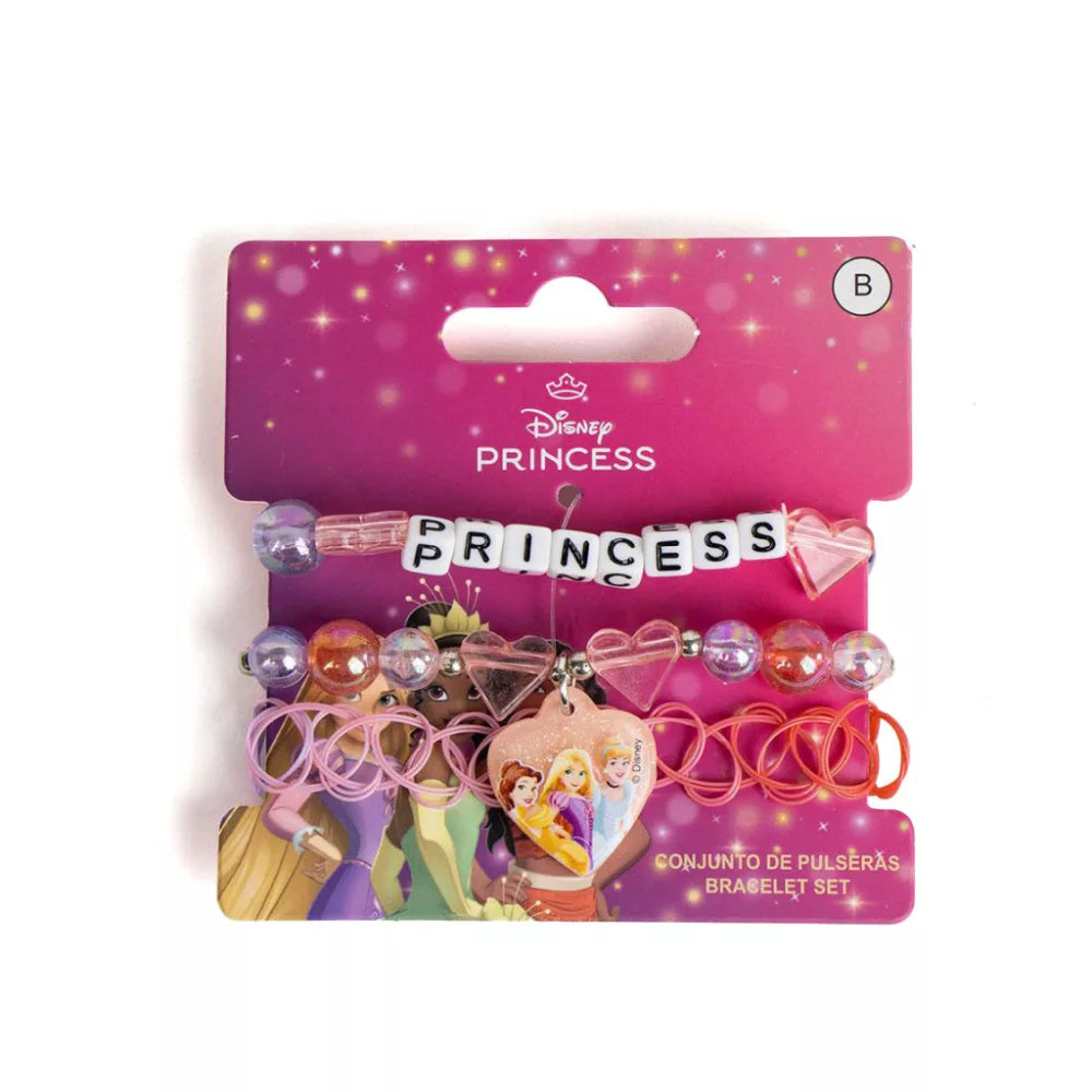 Ensemble de 3 bracelets Disney Princesses