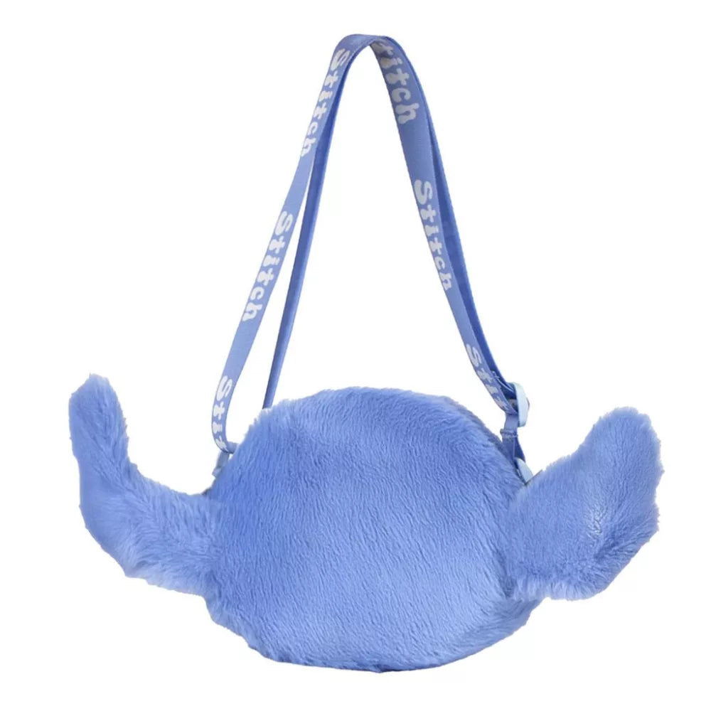 Sac à bandoulière en peluche Stitch