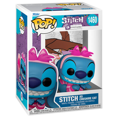 Figurine POP Disney Stitch en Chat du Cheshire