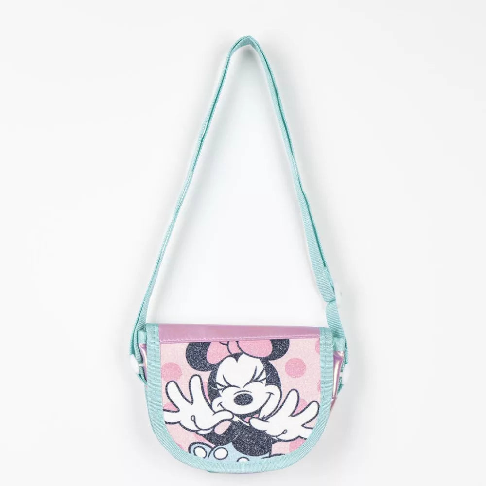 Sacoche à bandoulière pailletée Minnie