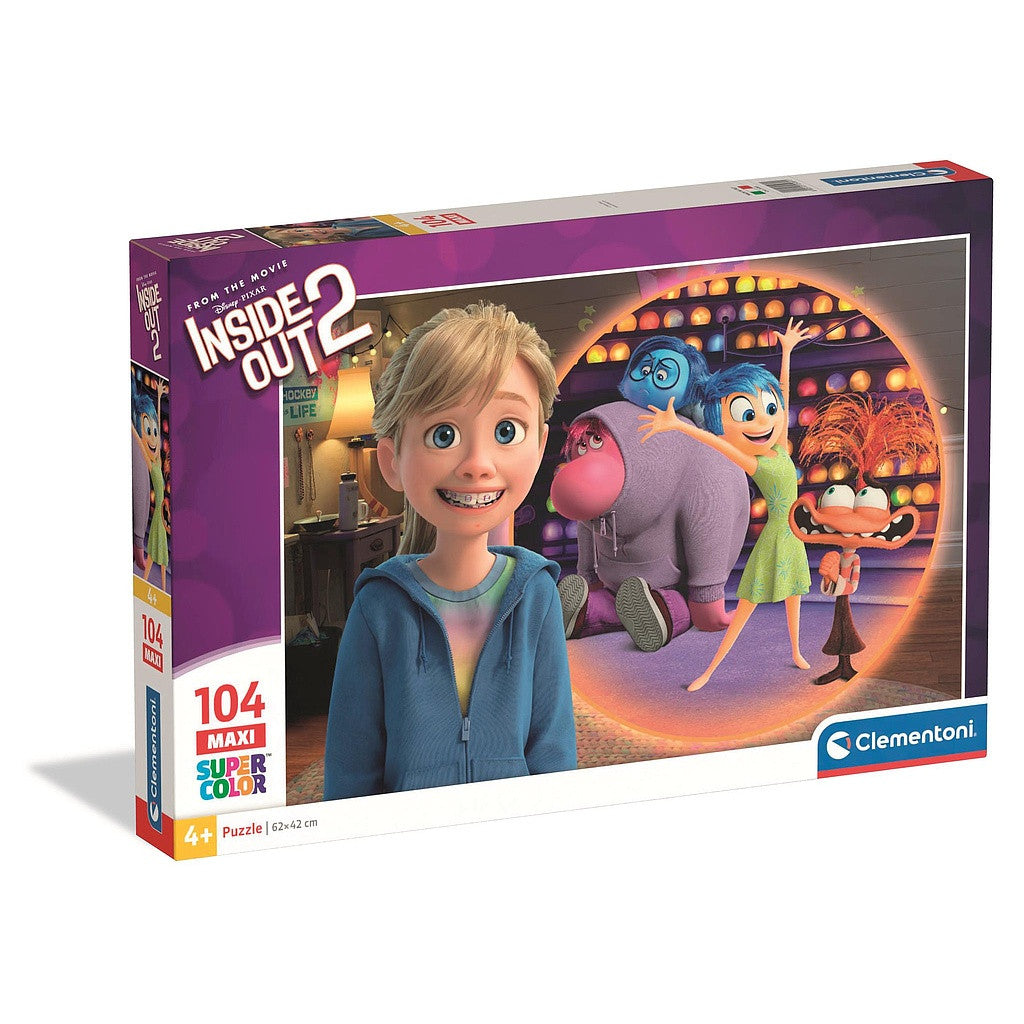 Puzzle maxi Disney Vice versa 104 pièces Clementoni