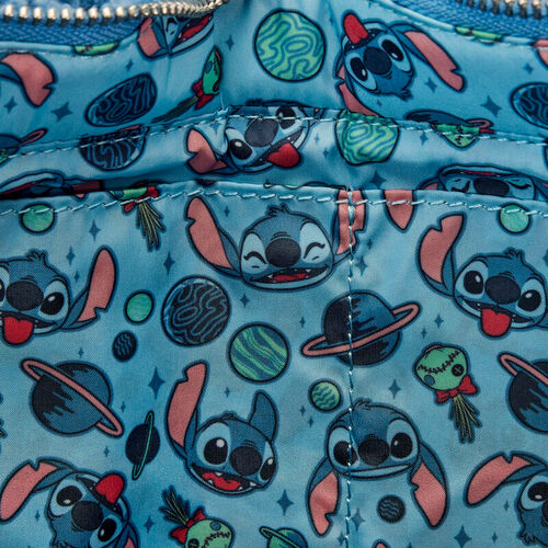 Sac en peluche + porte-monnaie Stitch Disney Loungefly