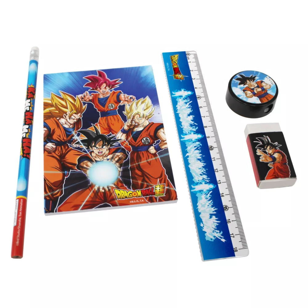 Ensemble de papeterie 5 pièces Dragon Ball