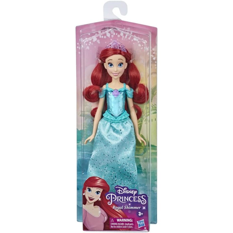 Poupée à paillettes Ariel de Disney La Petite Sirène