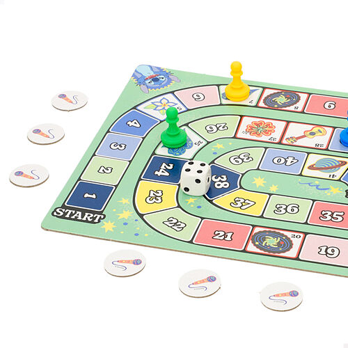Jeu de société Stitch 2 en 1