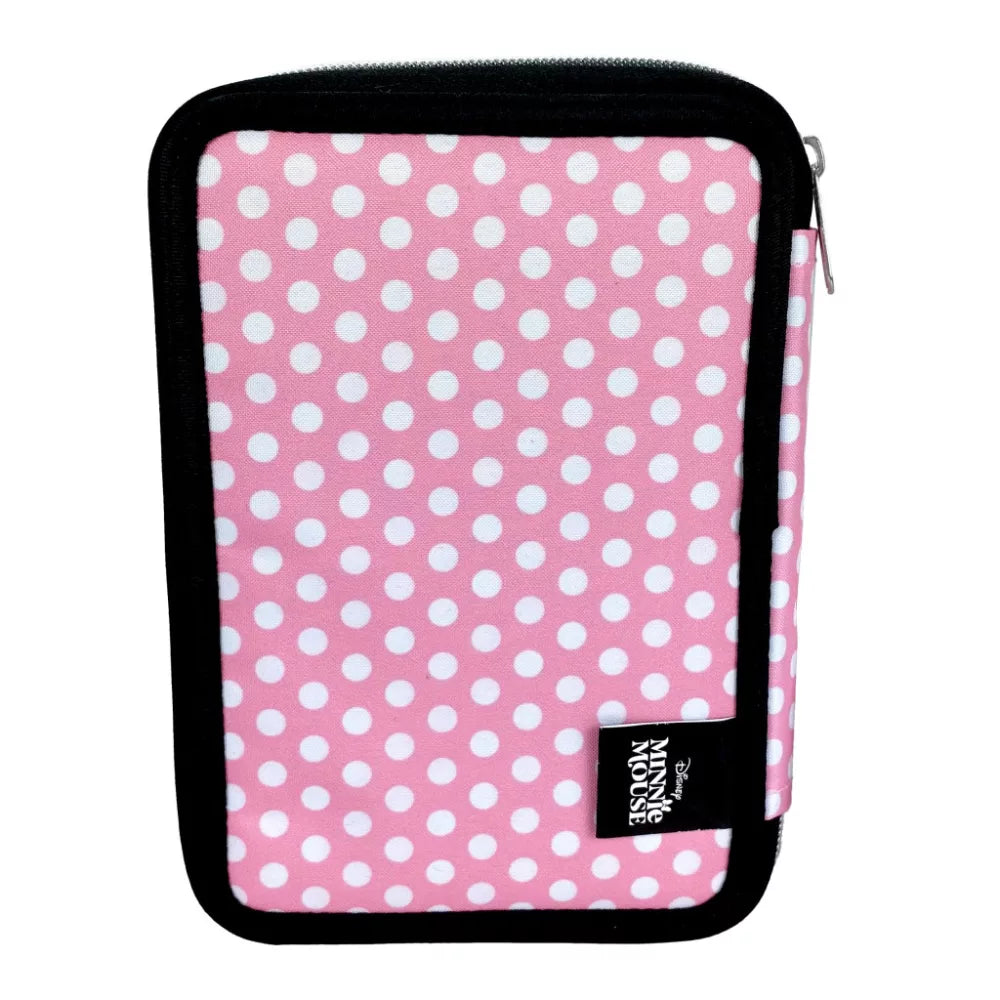 Trousse à crayons Disney Minnie remplie à 2 niveaux
