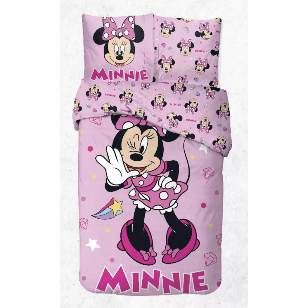 (Précommande)Parure de lit 1 personne Minnie