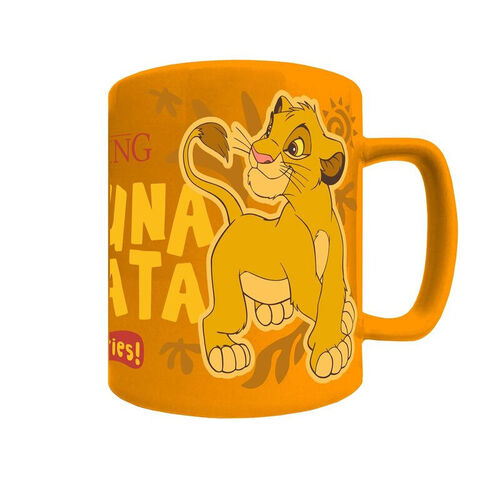 Tasse + housse en peluche Roi Lion 440ml