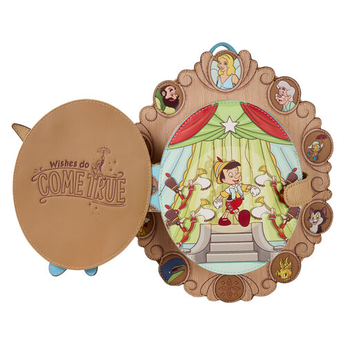 Sac à dos Disney Loungefly Pinocchio Cameo 28 cm