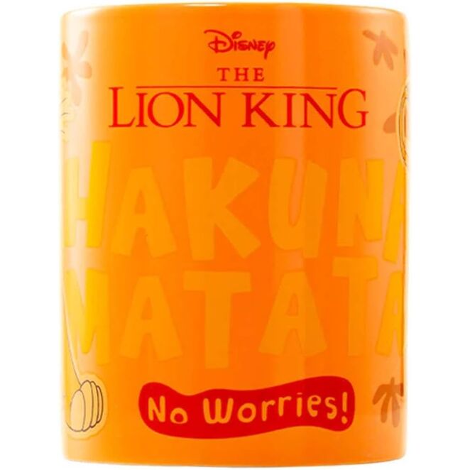 Tasse + housse en peluche Roi Lion 440ml