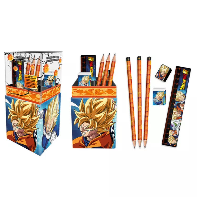 Ensemble de porte-crayons de bureau Dragon Ball