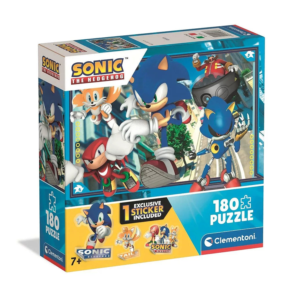 Puzzle Clementoni Sonic le hérisson 180 pièces