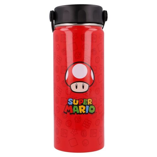 Bouteille isotherme en acier inoxydable Super Mario Bros Nintendo 530 ml