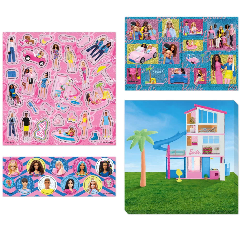 Ensemble d'autocollants Barbie