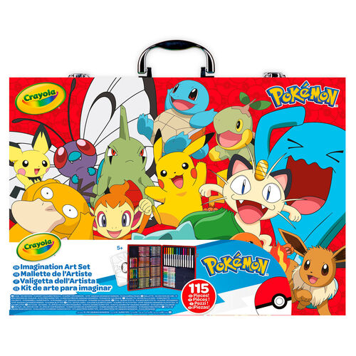 Mallette d'artiste Pokémon Crayola