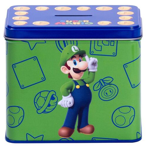 Tirelire + Mug Luigi Super Mario Bros Nintendo