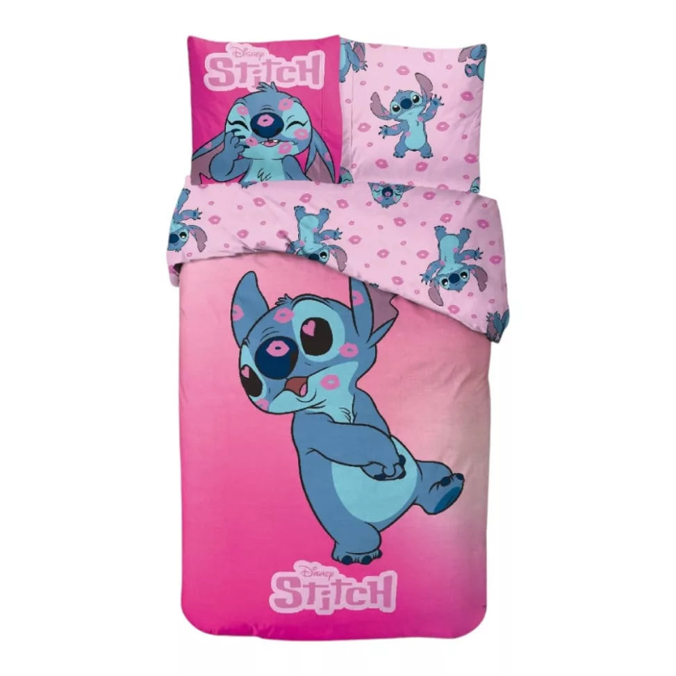 Parure de lit 1 personne Stitch