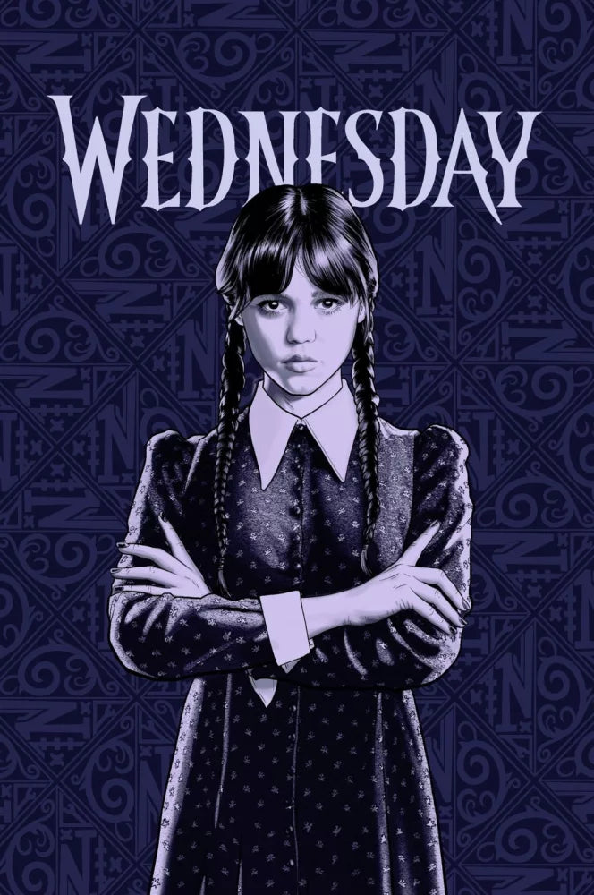 Plaid polaire 100x150cm Mercredi