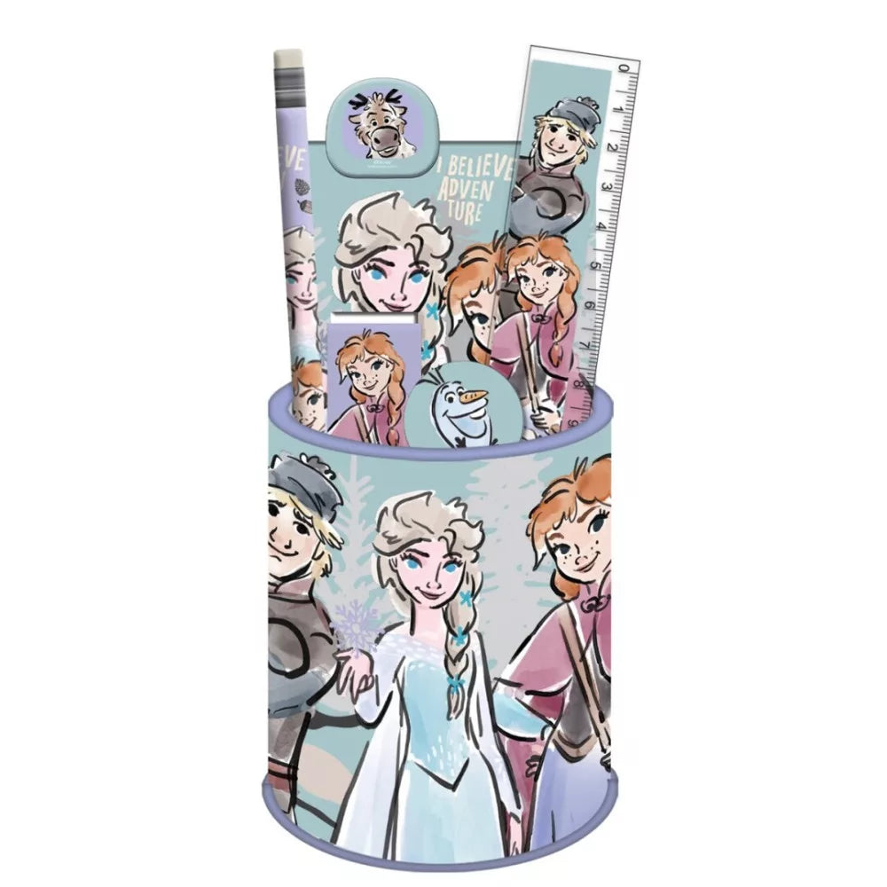 Ensemble de papeterie Reine des neiges 7 pièces