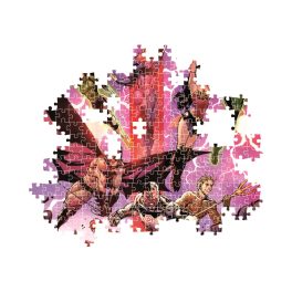 Puzzle compact 1000 pièces Défenseurs de la Ligue des Justiciers avec poster inclu Clementoni