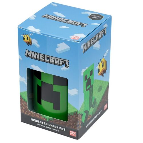 Boîte à lunch isotherme portable Creeper Minecraft 500 ml