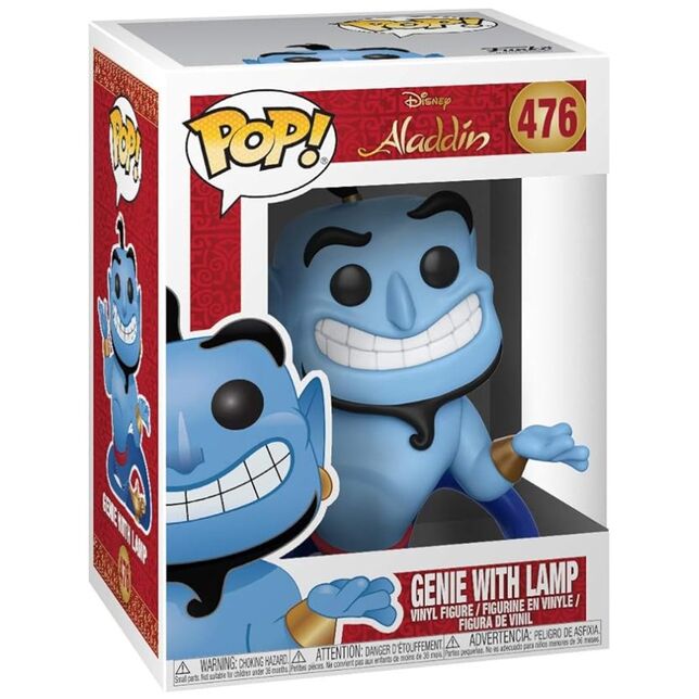 Figurine POP Disney Aladdin Génie avec lampe
