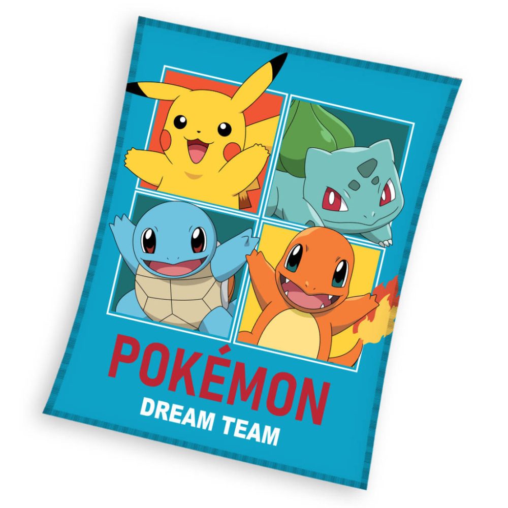 Couverture polaire en flanelle Pokémon 110x140cm
