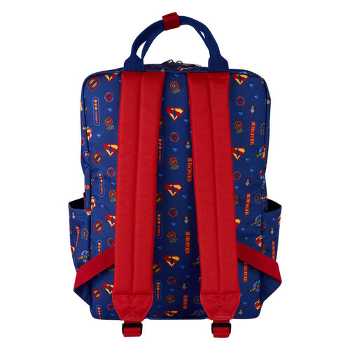 Sac à dos en nylon Loungefly Superman Marvel 43 cm