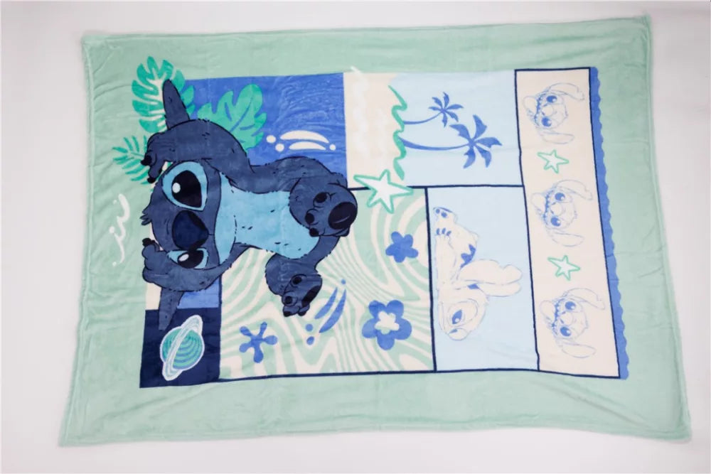 Couverture en flanelle Stitch 110x150cm