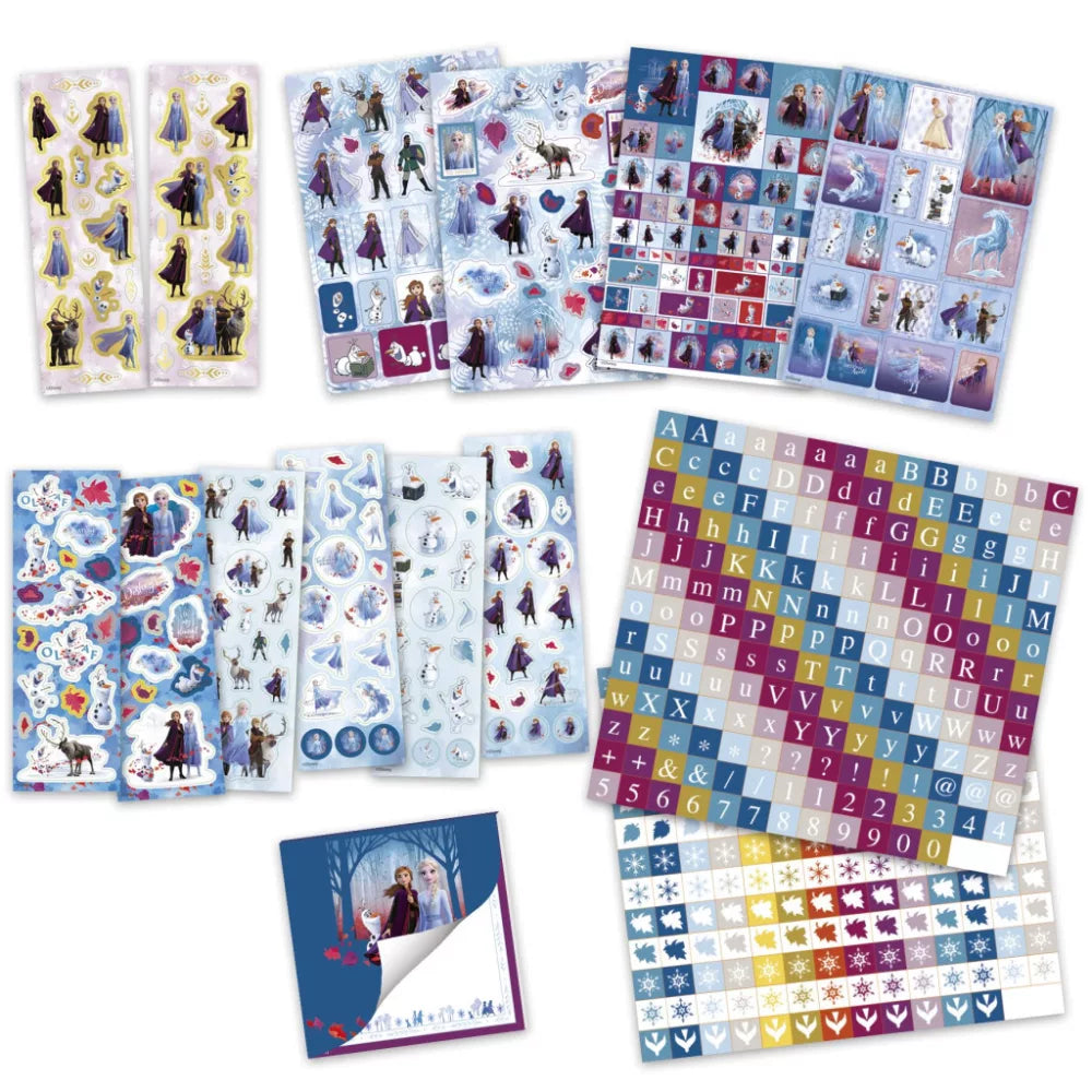 Lot de 500 autocollants Reine des neiges