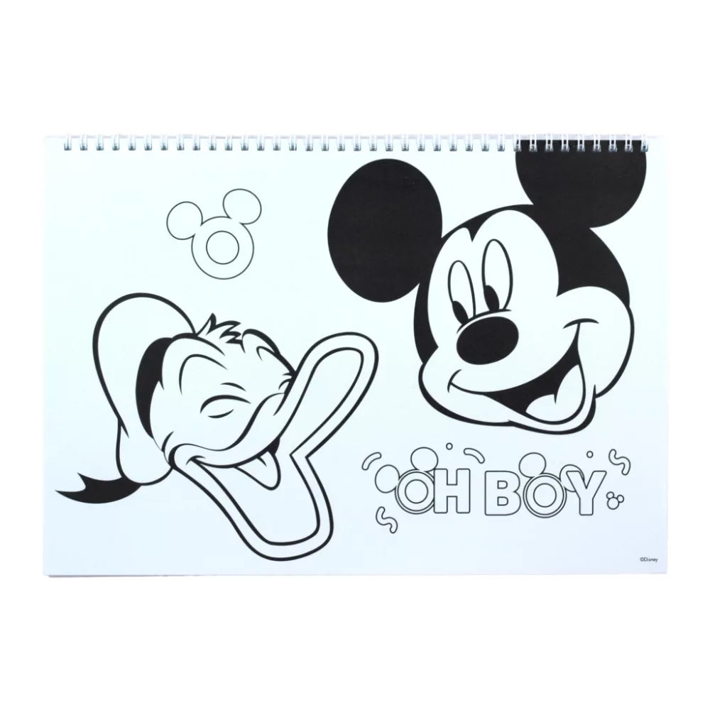 Carnet de croquis à spirale A/4 Mickey