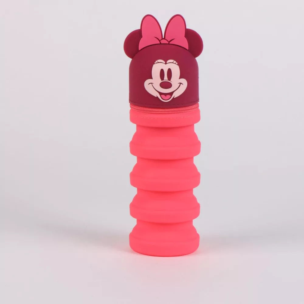 Trousse à crayons 3D Disney Minnie Rouge foncé 20 cm