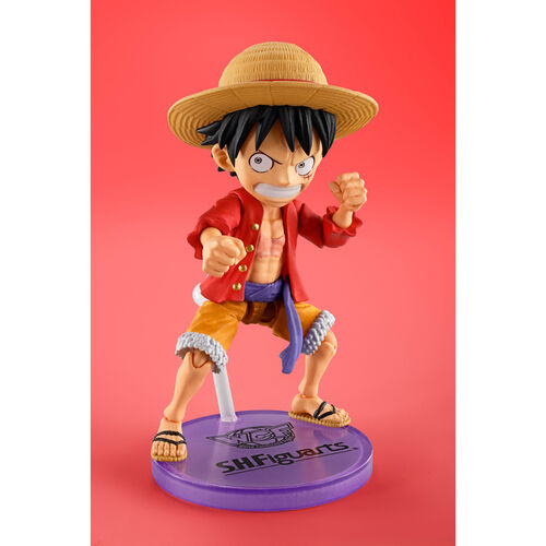 Figurine de collection One Piece Monkey D. Luffy World de SH Figuarts, 7,5 cm