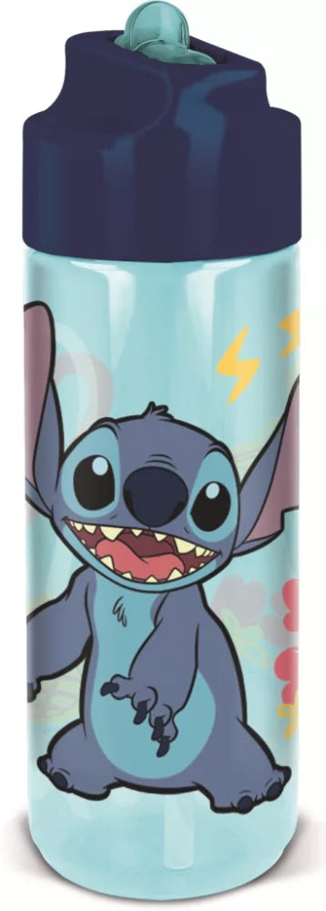 Bouteille d'eau en plastique avec paille Hydro Stitch